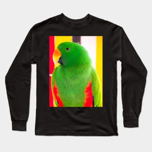 Male Eclectus Parrot (North East Australia) Long Sleeve T-Shirt